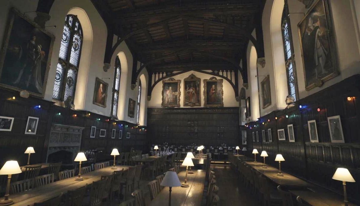 Hall at Oxford University